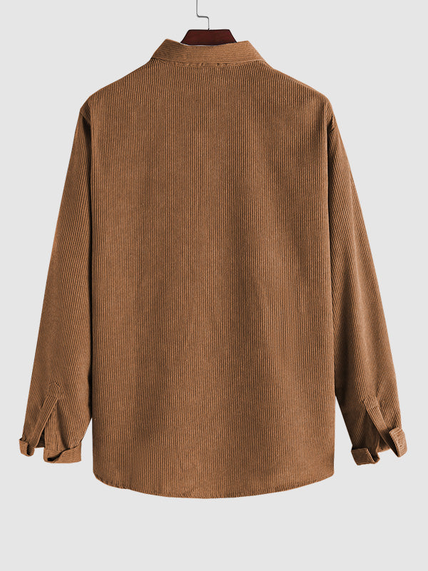 Daniel - Men's Textured Corduroy Shirt