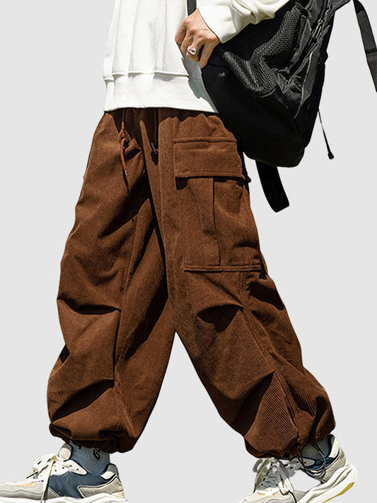 David - Men's Corduroy Cargo Pants