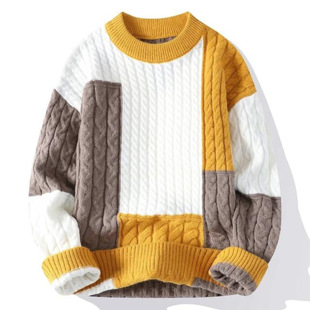 Philipe™ - Patchwork Sweater