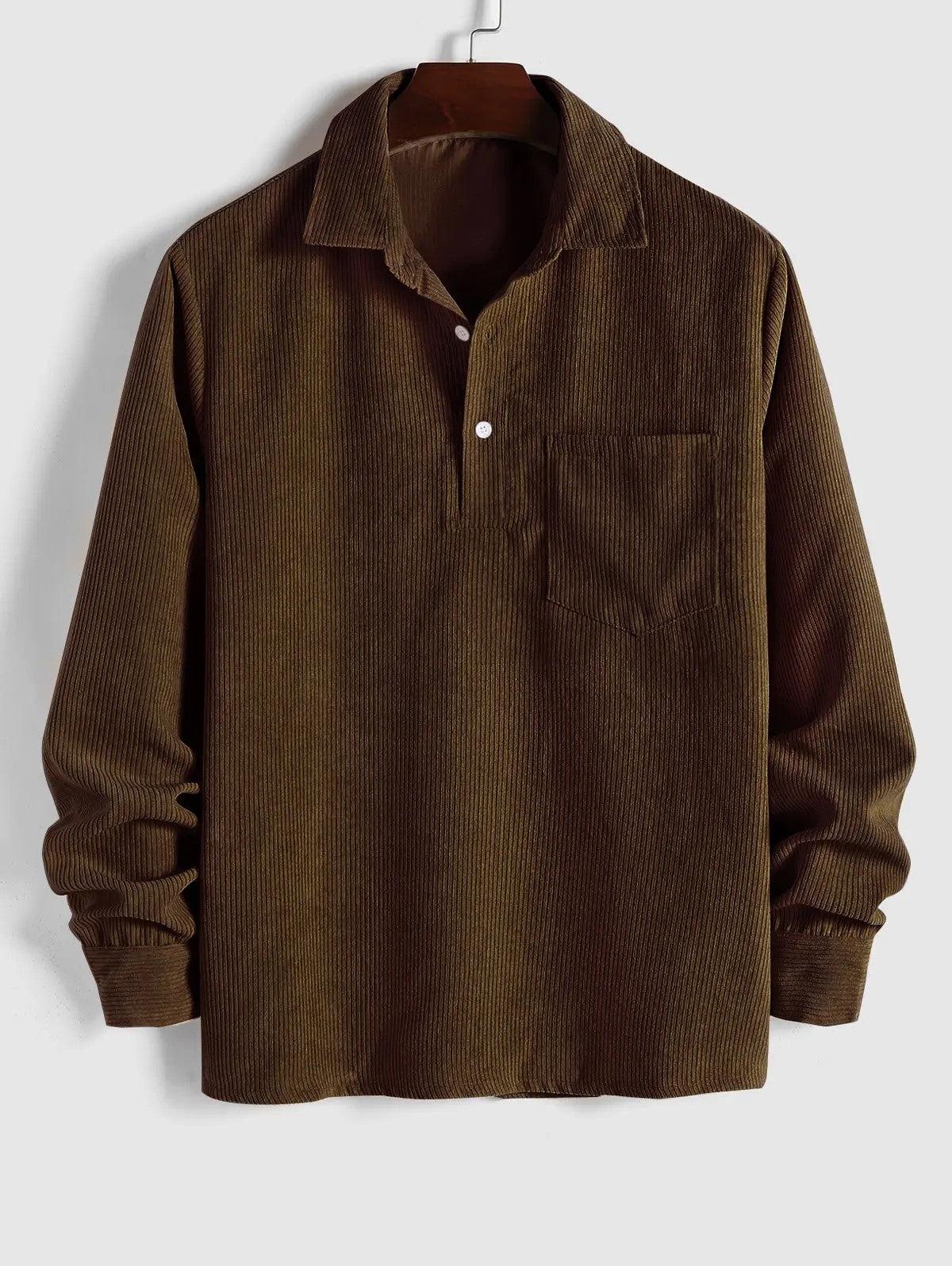 Benjamin - Corduroy Long Sleeve Shirt