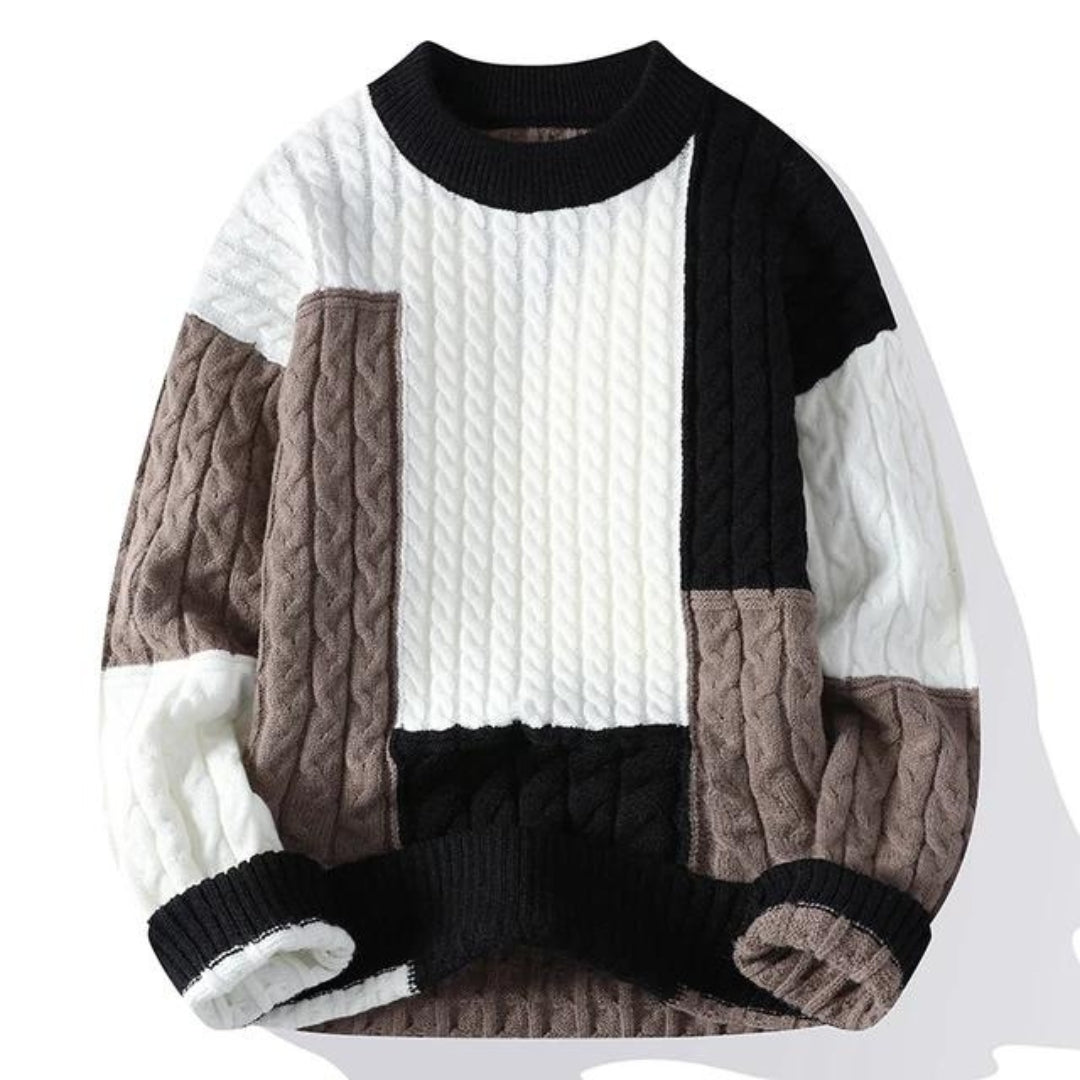 Philipe™ - Patchwork Sweater