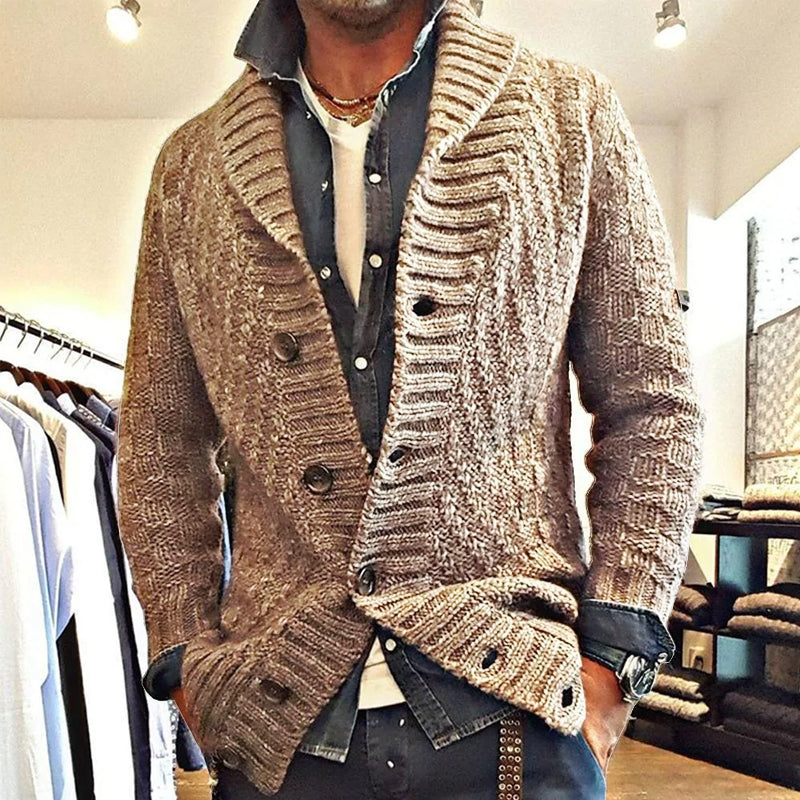 Pietro - Men's Cardigan Jacket