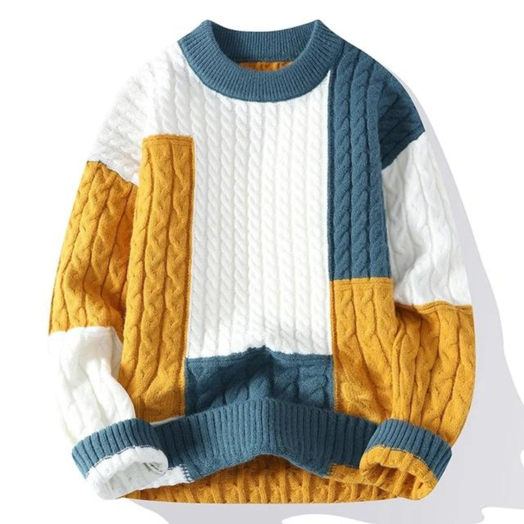 Philipe™ - Patchwork Sweater