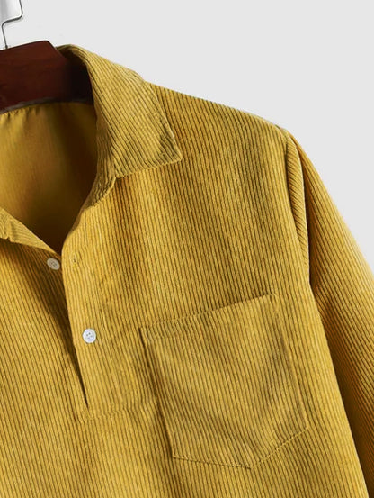 Benjamin - Corduroy Long Sleeve Shirt