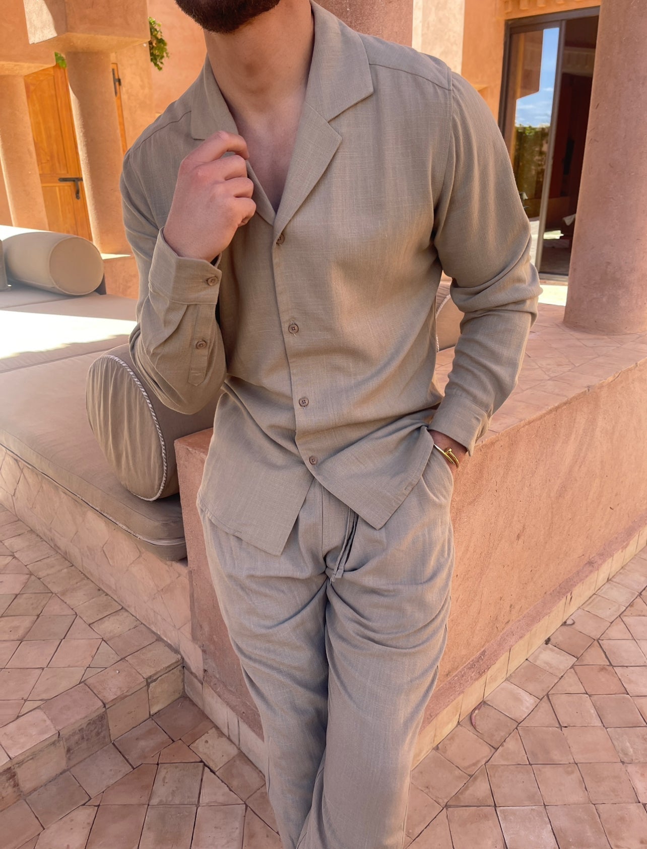 Freddy™ - Men's Linen Set