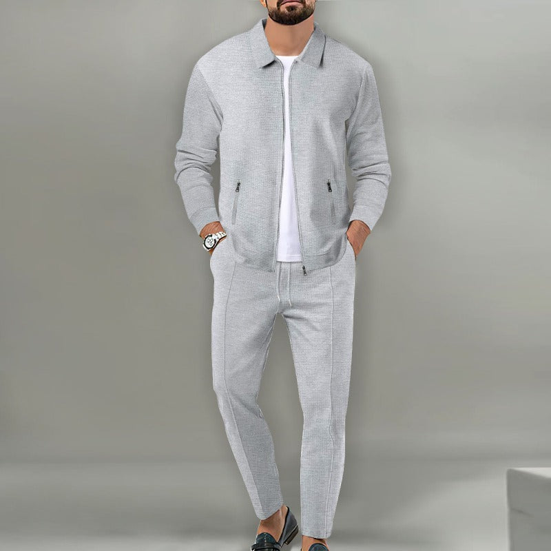 Matt - 2-piece set with long trousers and zip jacket