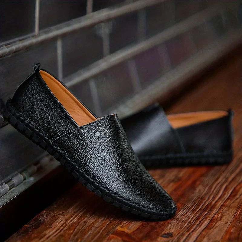 Mauro - Leather Summer Loafers