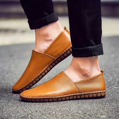 Mauro - Leather Summer Loafers