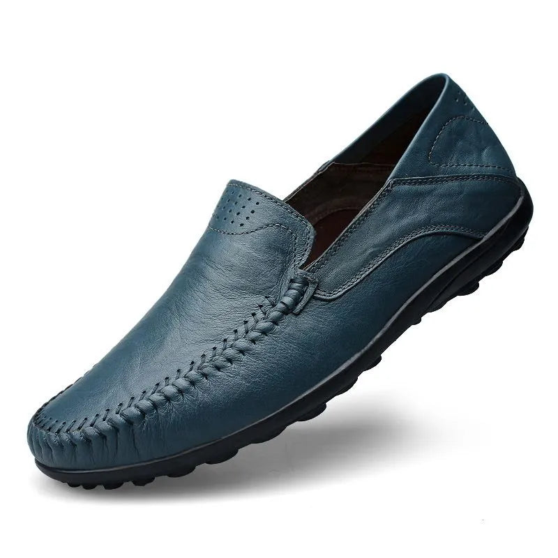 Luca - Exotic leather loafers