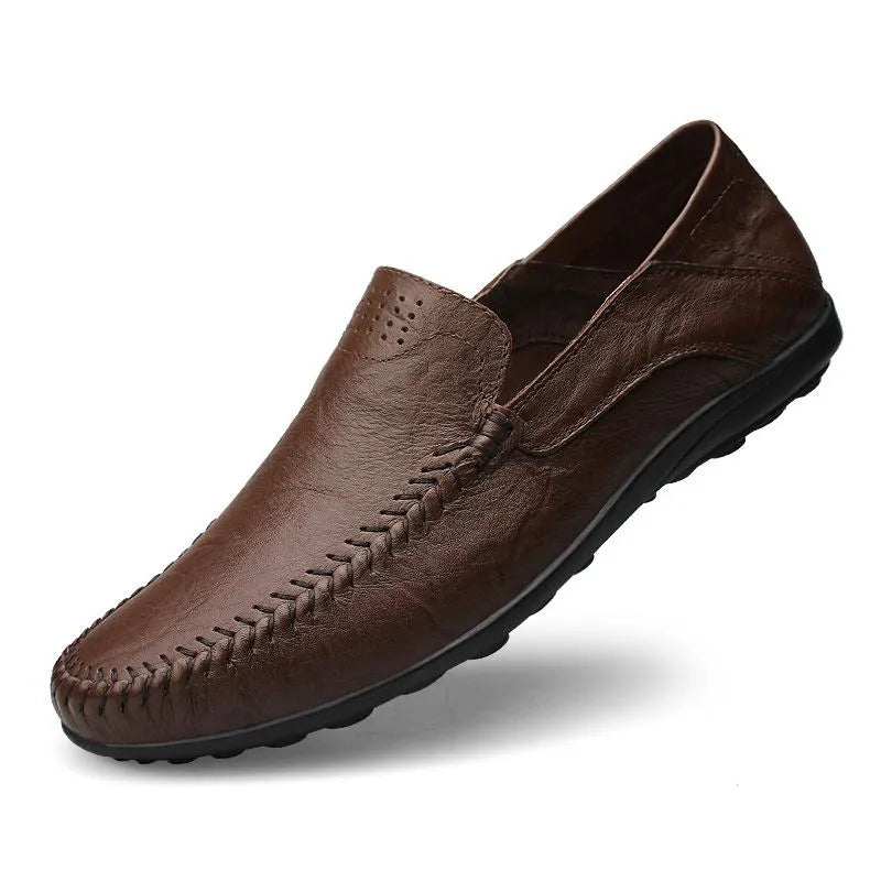 Luca - Exotic leather loafers