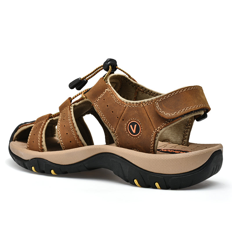 Leif™ - Leather Sandal