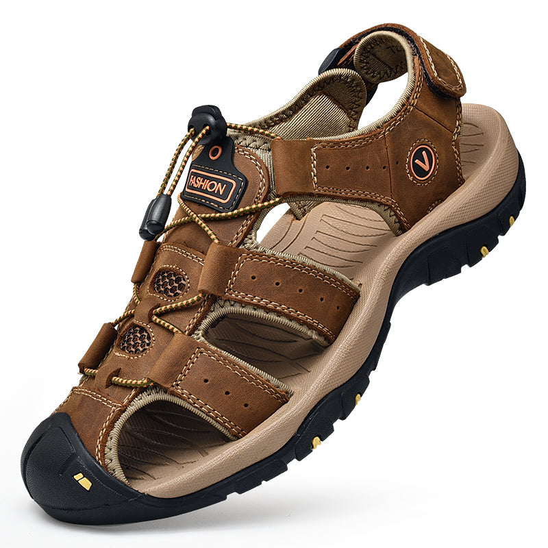 Leif™ - Leather Sandal