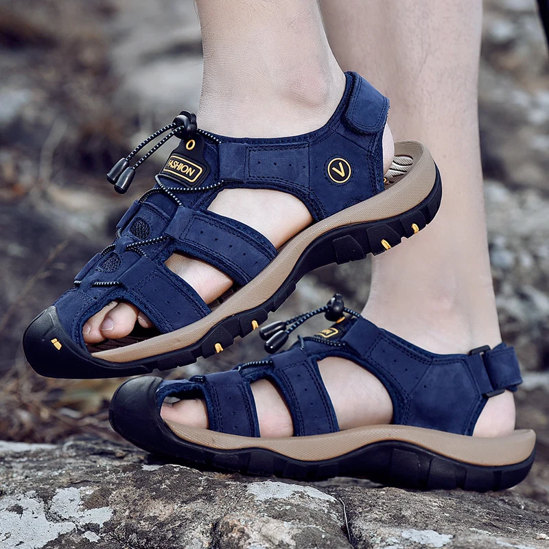 Leif™ - Leather Sandal