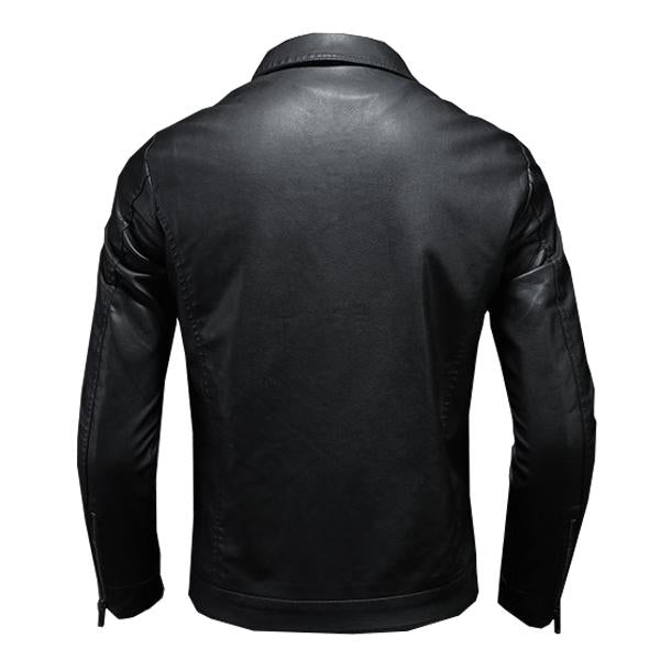 Liam - Men's Leather Biker Jacket