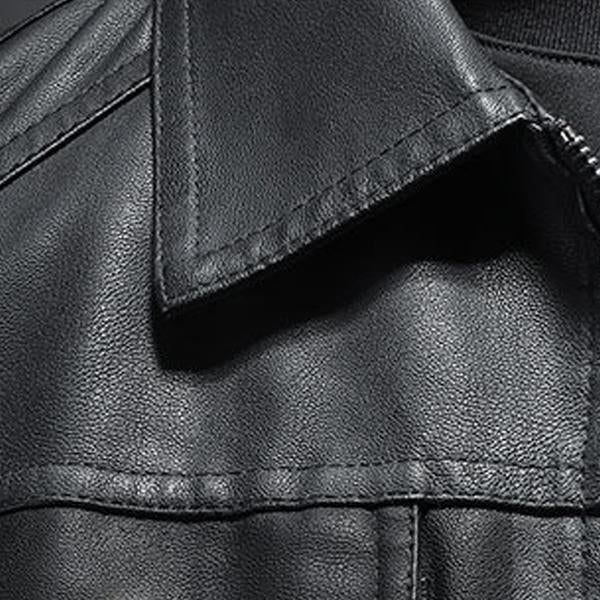 Liam - Men's Leather Biker Jacket